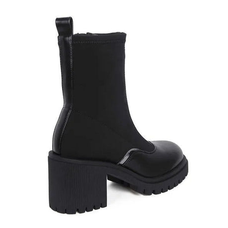 Botin Vestir Mujer 8110 Negro Sthef