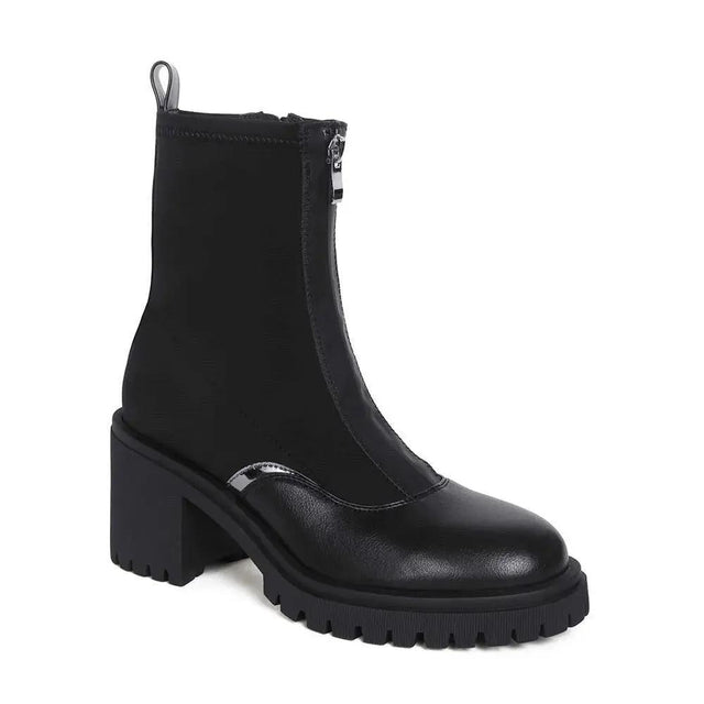 Botin Vestir Mujer 8110 Negro Sthef