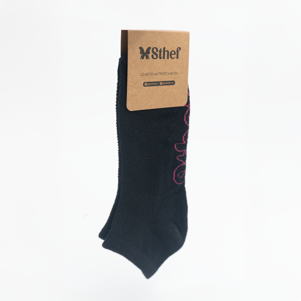 MEDIAS PACK DE 01 UND STHEF NEGRO 8369