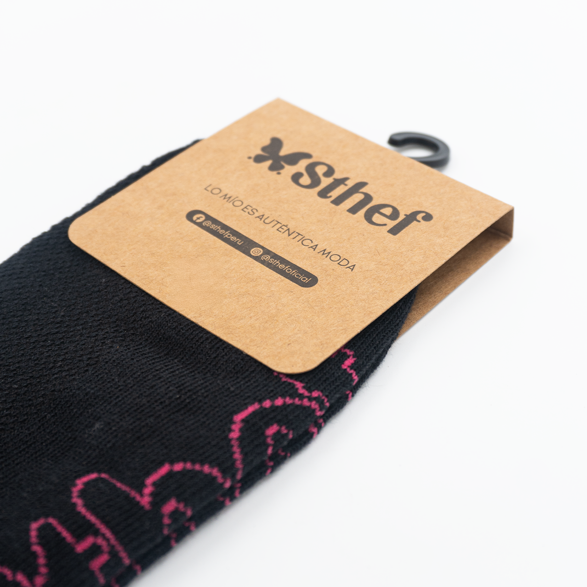 MEDIAS PACK DE 01 UND STHEF NEGRO 8369