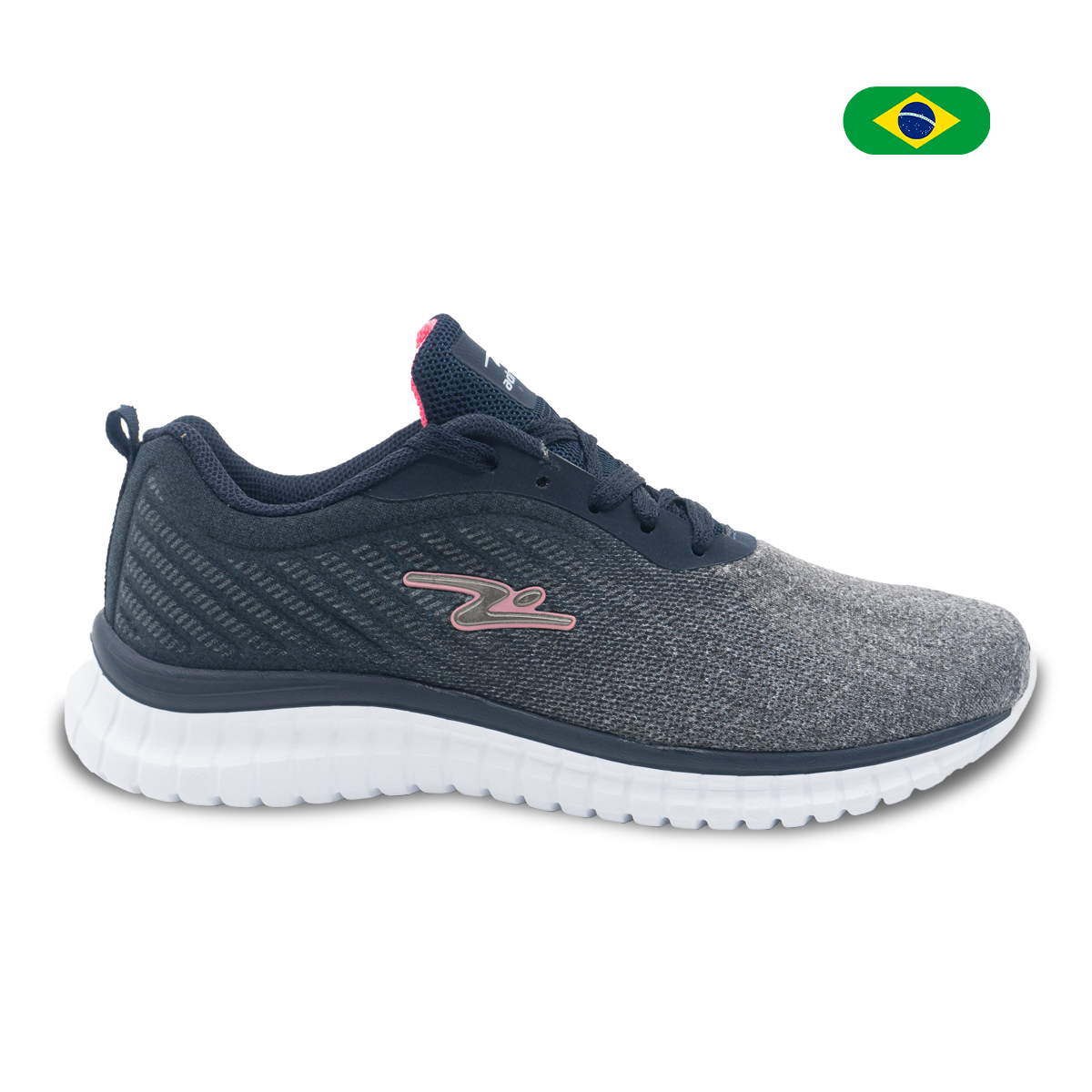 ZAPATILLA AD RUN GRAFITE/MARINHO/ROSA CHOQUE 8614F