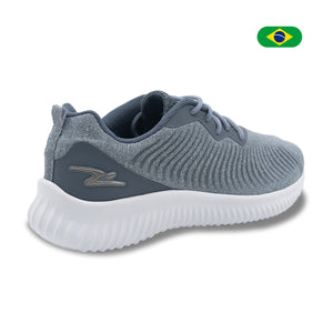 ZAPATILLA AD RUN STEEL/BRANCO 8707F/U
