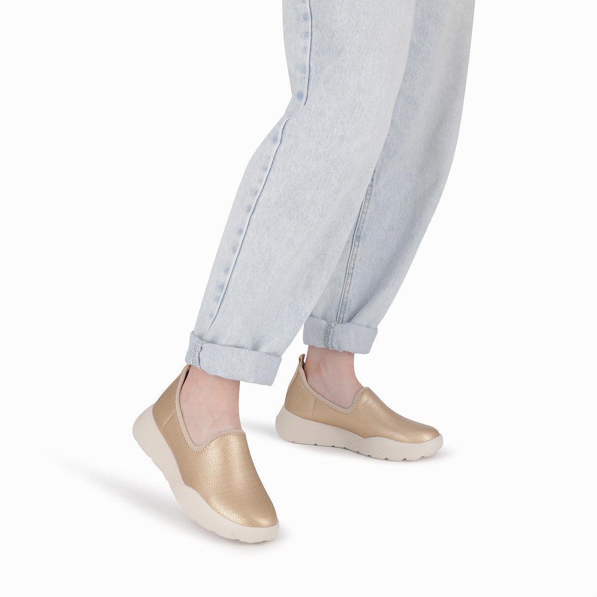 ZAPATILLA FASCITE MUJER PICCADILLY OURO/MARFIM 94901700000029