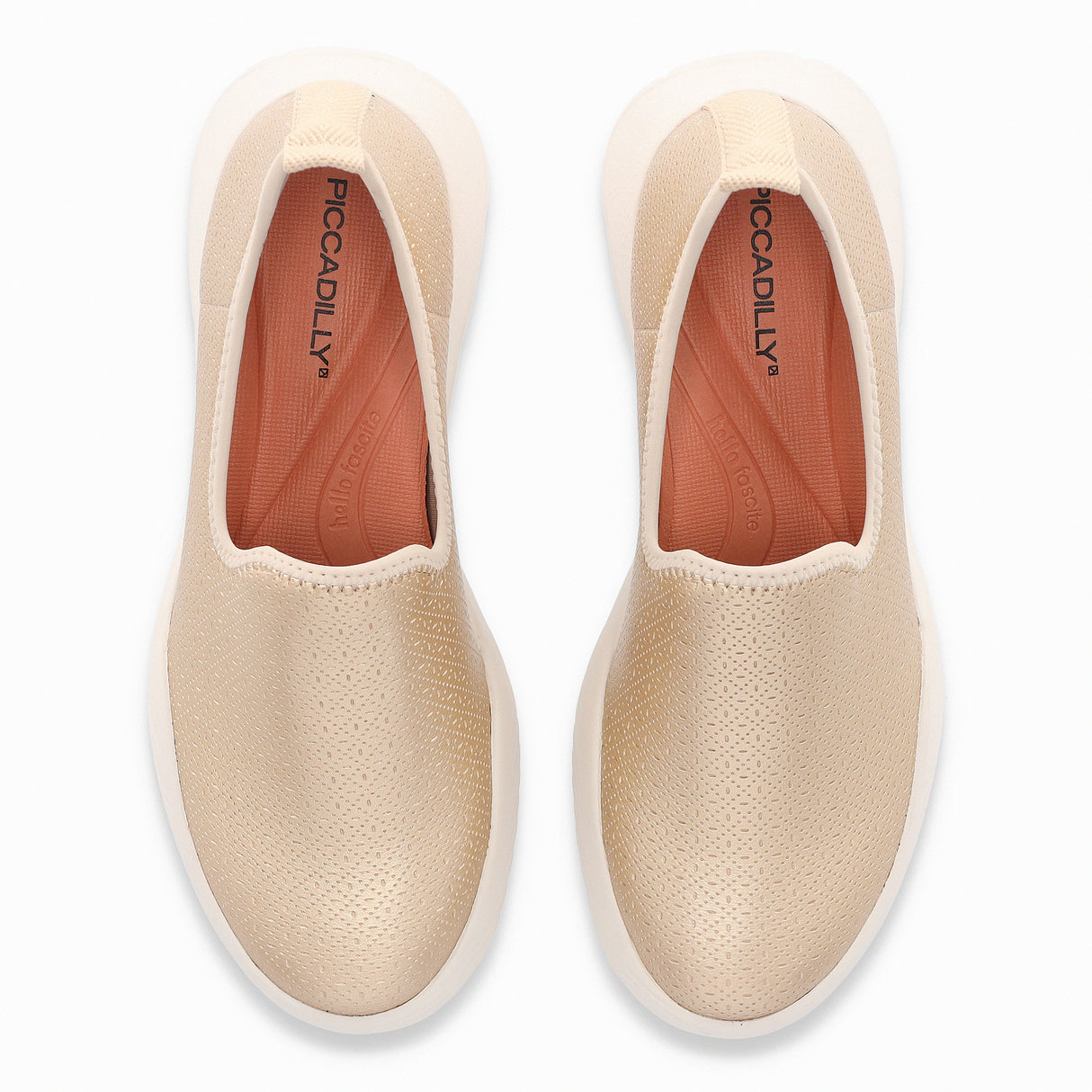 ZAPATILLA FASCITE MUJER PICCADILLY OURO/MARFIM 94901700000029