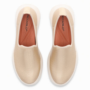 ZAPATILLA FASCITE MUJER PICCADILLY OURO/MARFIM 94901700000029
