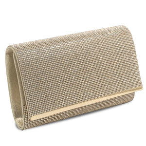 CARTERA FIESTA MUJER DORADO STHEF 8233