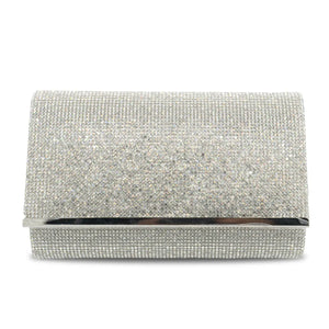 CARTERA FIESTA MUJER PLATA STHEF 8233