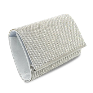 CARTERA FIESTA MUJER PLATA STHEF 8233