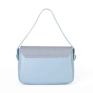 CARTERA CASUAL MUJER AZUL STHEF 8054