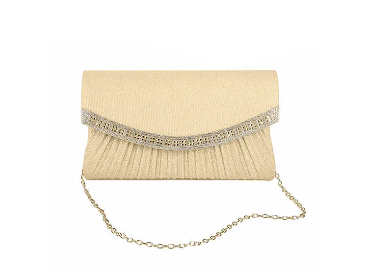 CARTERA FIESTA MUJER CHAMPANGE STHEF 8074