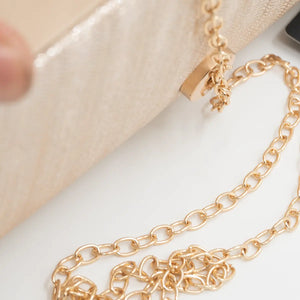 CARTERA FIESTA MUJER CHAMPANGE STHEF 8229