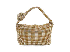 CARTERA FIESTA MUJER DORADO STHEF 8077