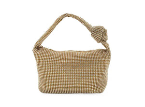 CARTERA FIESTA MUJER DORADO STHEF 8077