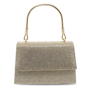 CARTERA FIESTA MUJER DORADO STHEF 8220