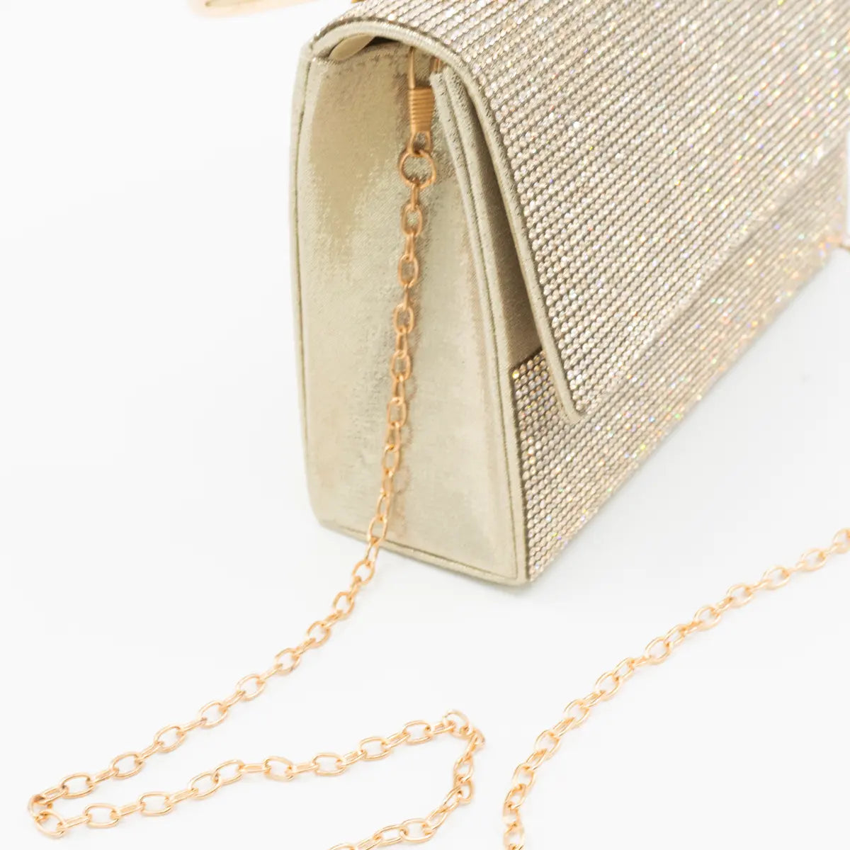 CARTERA FIESTA MUJER DORADO STHEF 8220