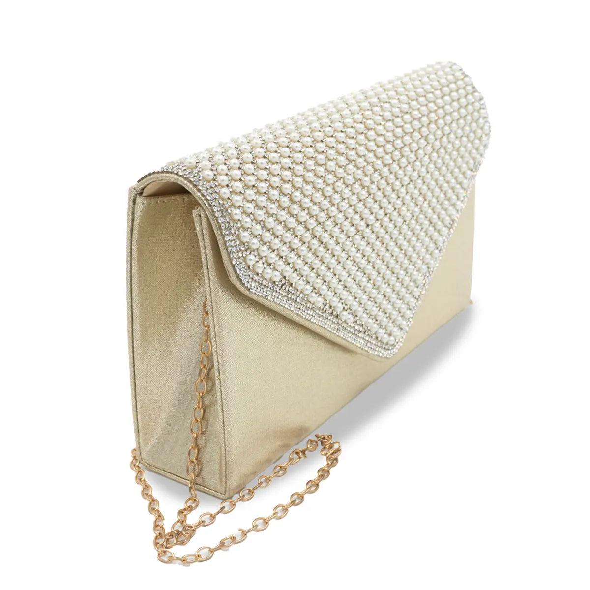 CARTERA FIESTA MUJER DORADO STHEF 8221