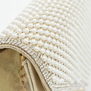 CARTERA FIESTA MUJER DORADO STHEF 8221