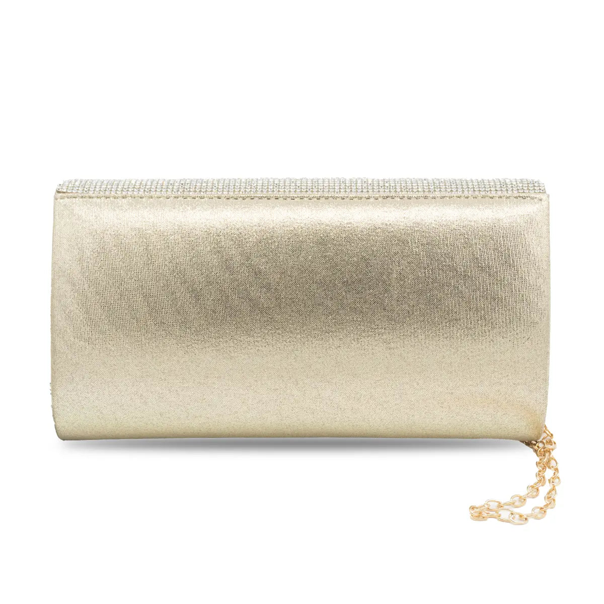 CARTERA FIESTA MUJER DORADO STHEF 8223