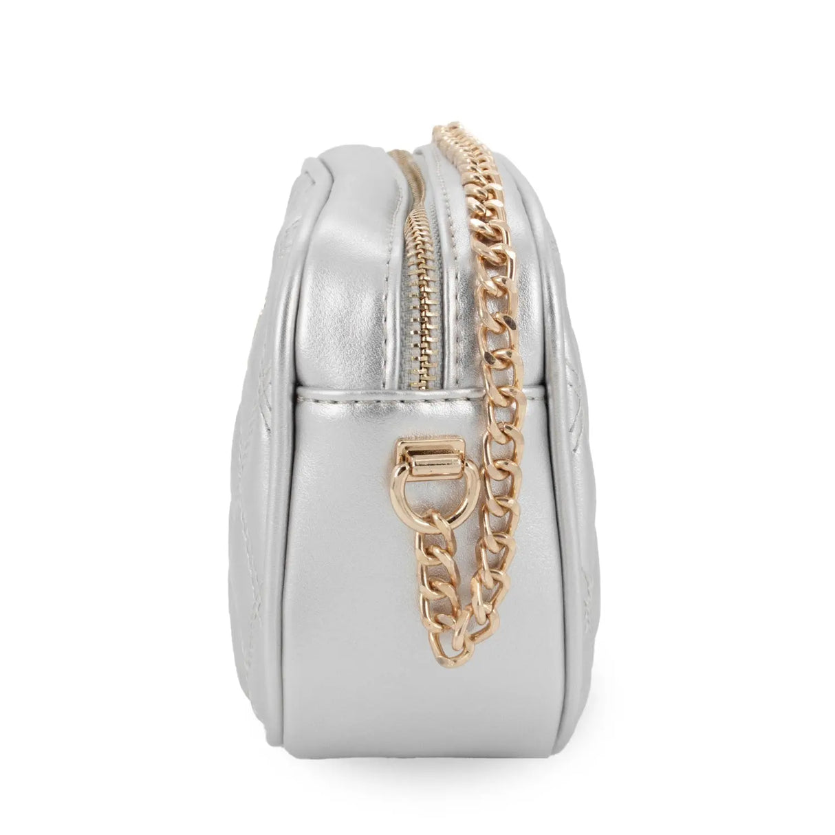 CARTERA CASUAL MUJER PLATA STHEF 8062