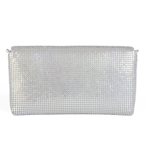 CARTERA FIESTA MUJER PLATA STHEF 8070