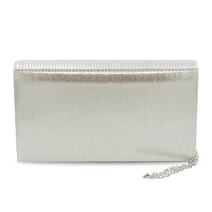 CARTERA FIESTA MUJER PLATA STHEF 8222