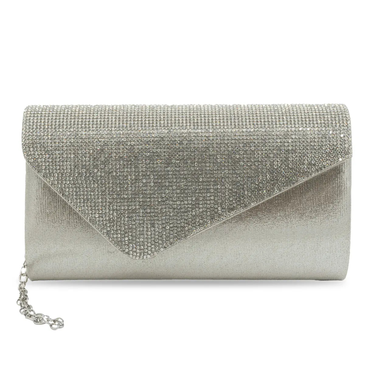 CARTERA FIESTA MUJER PLATA STHEF 8223