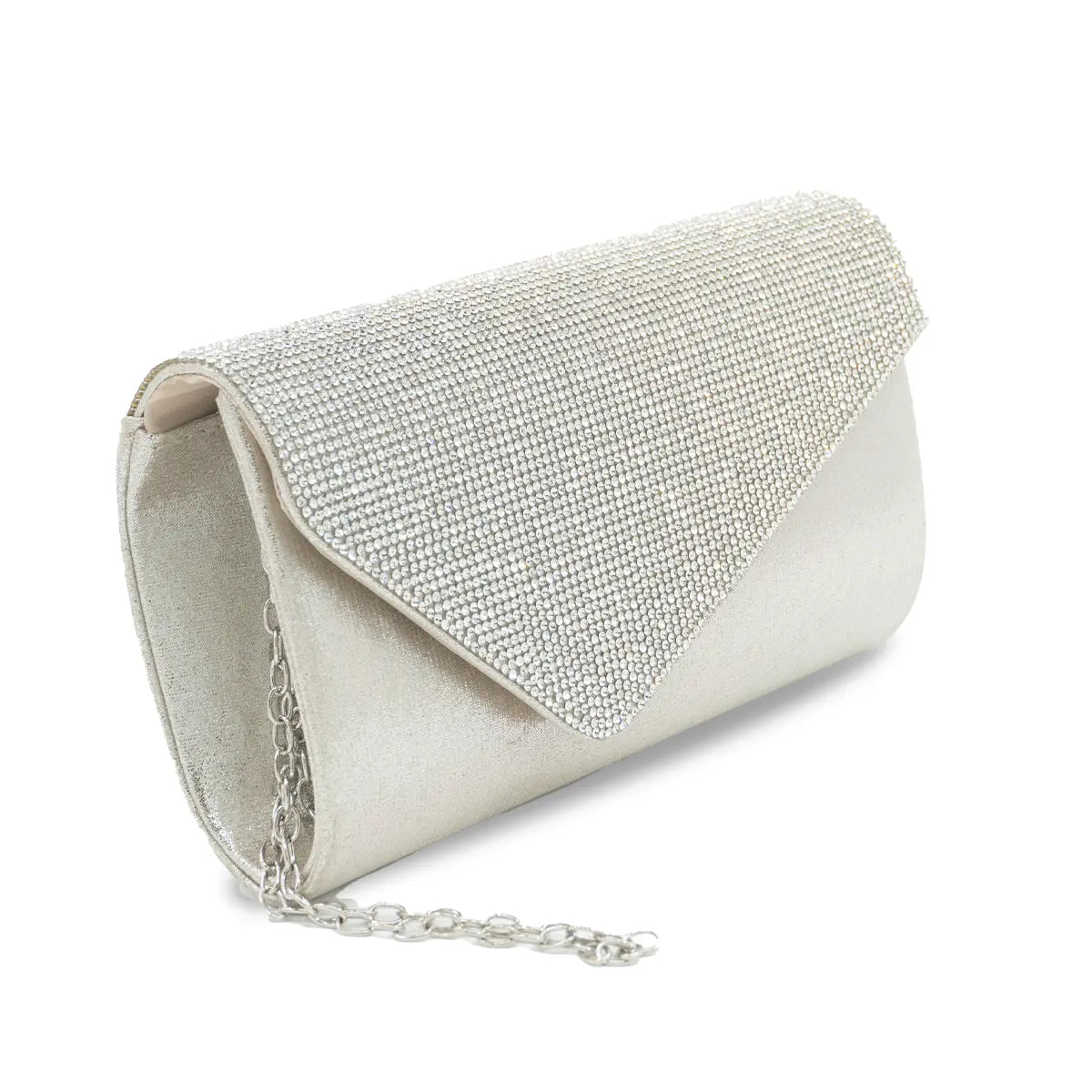CARTERA FIESTA MUJER PLATA STHEF 8223