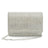 CARTERA FIESTA MUJER PLATA STHEF 8225