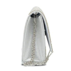 CARTERA FIESTA MUJER PLATA STHEF 8225