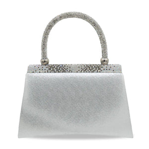 CARTERA FIESTA MUJER PLATA STHEF 8227