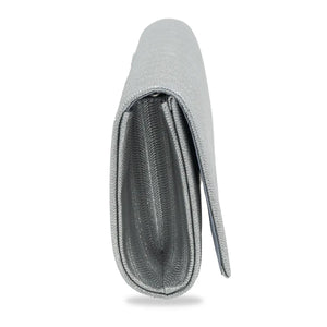 CARTERA FIESTA MUJER PLATA STHEF 8229