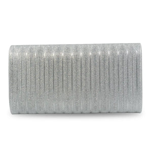 CARTERA FIESTA MUJER PLATA STHEF 8229