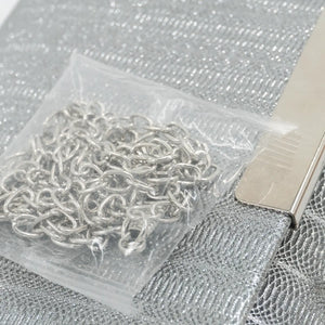 CARTERA FIESTA MUJER PLATA STHEF 8229