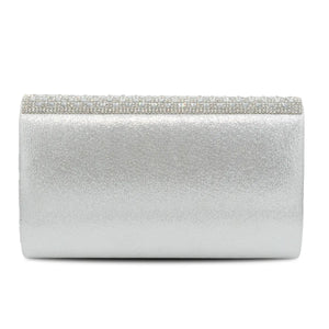 CARTERA FIESTA MUJER PLATA STHEF 8230