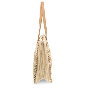 CARTERA PLAYERA MUJER BEIGE STHEF 8234