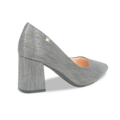 Zapato Vestir Mujer  8122 Pewter Sthef Sthef