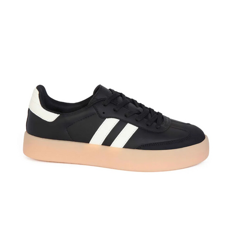 Zapatilla Casual Mujer 8132 Black Sthef Sthef