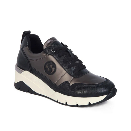 Zapatilla Casual Mujer 8107 Off Negro Sthef Sthef