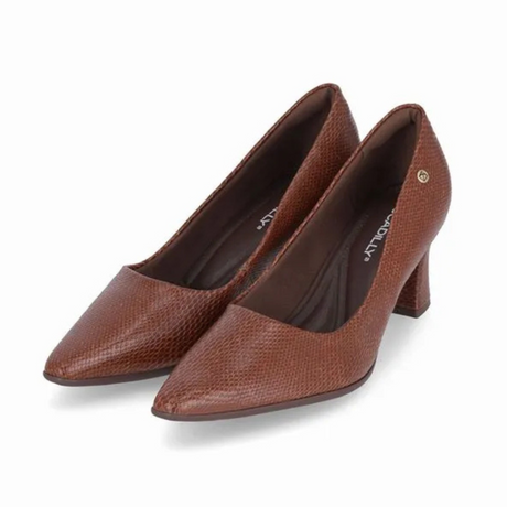 Zapato de Vestir Mujer Color Conhaque Piccadilly 1132257 Piccadilly