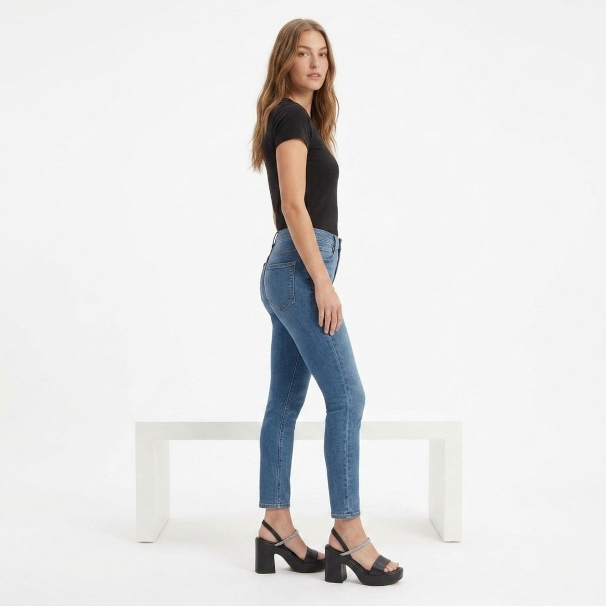 SANDALIA MUJER STHEF CASUAL NEGRO 7829