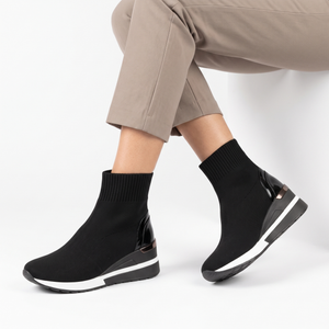 ZAPATILLA MUJER STHEF TRENDY NEGRO 7460