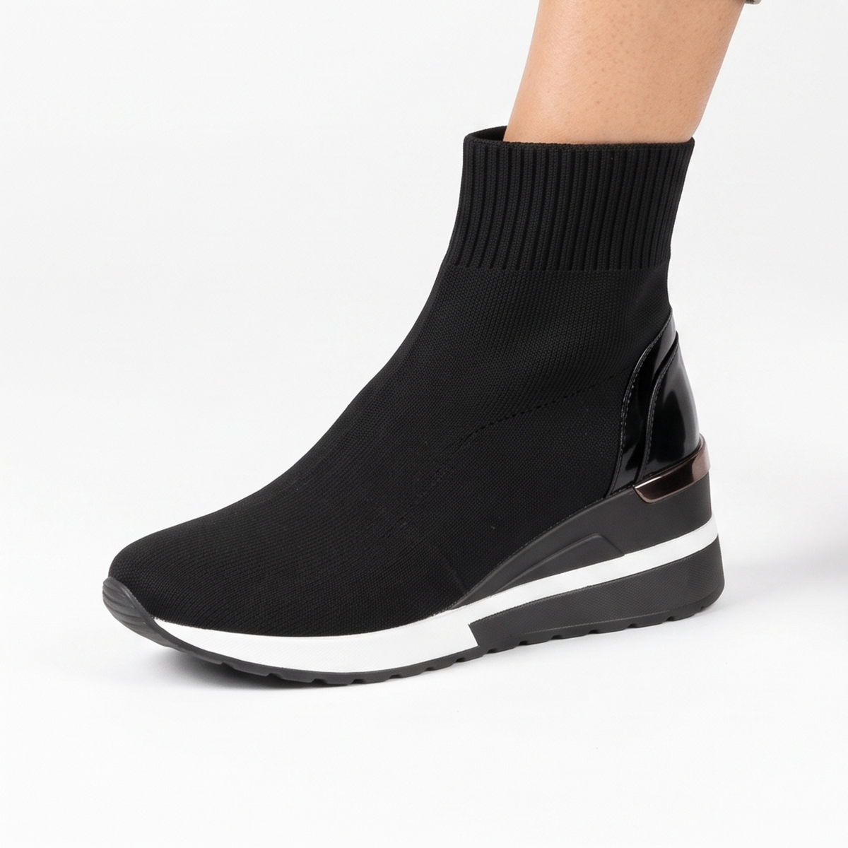 ZAPATILLA MUJER STHEF TRENDY NEGRO 7460