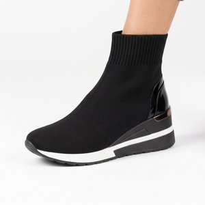 ZAPATILLA MUJER STHEF TRENDY NEGRO 7460