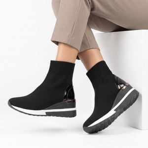 ZAPATILLA MUJER STHEF TRENDY NEGRO 7460