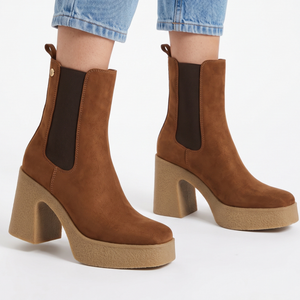 BOTA MUJER STHEF CASUAL MARRON 7610