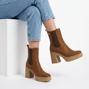 BOTA MUJER STHEF CASUAL MARRON 7610