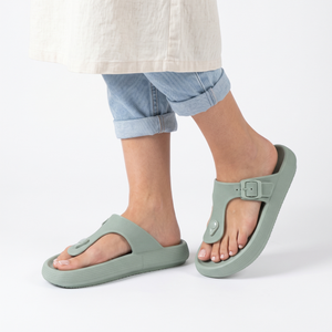 SANDALIA MUJER STHEF CASUAL MENTA 7887