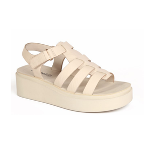 Sandalia con correa Mujer 7751 OFF WHITE-STHEF