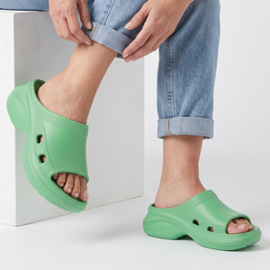 SANDALIA MUJER STHEF CASUAL VERDE 7885