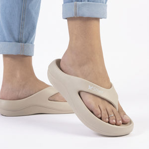 CALZADO MUJER STHEF BEIGE 8197